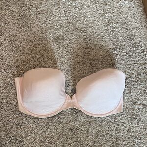 Victoria's Secret Blush Strapless Bra